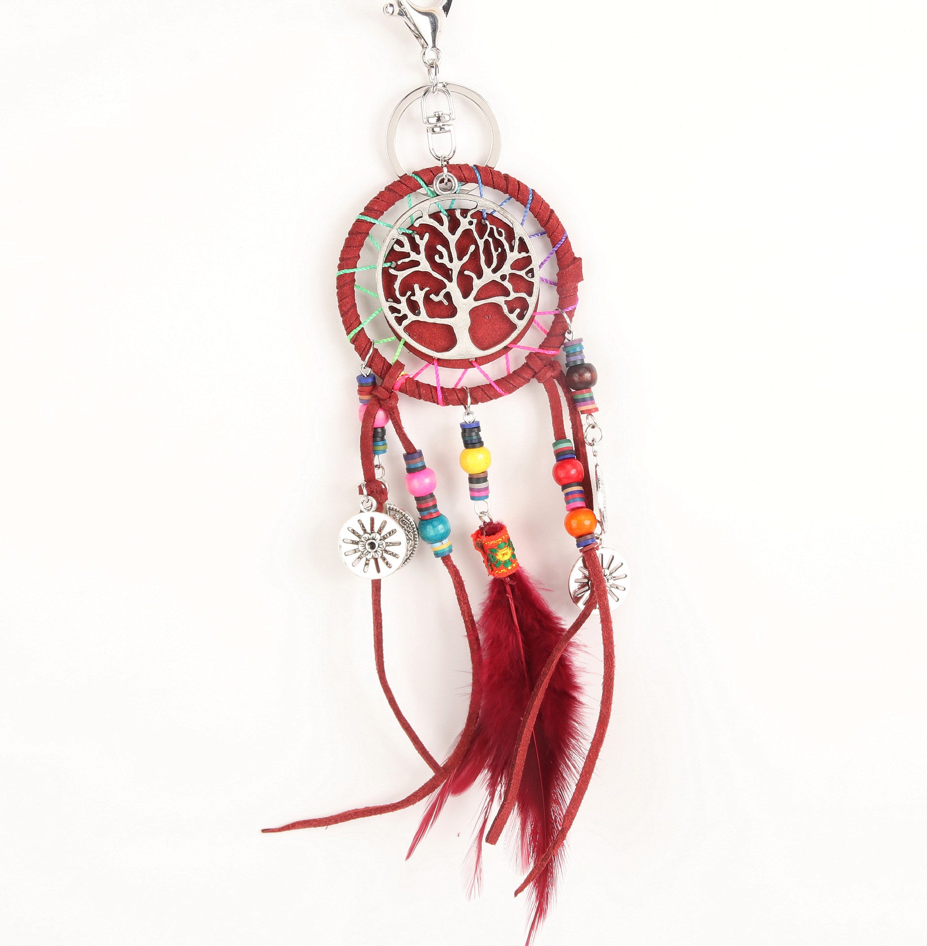 Wholesale Ethnic Feather Shop Dreamnet Keychain Canvas
